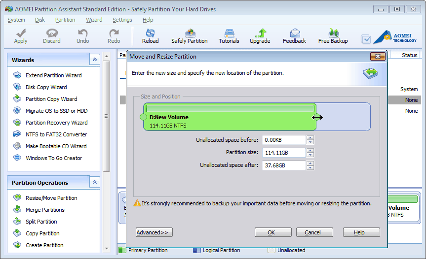 How to Increase System C Drive Partition to Get More Free Space?