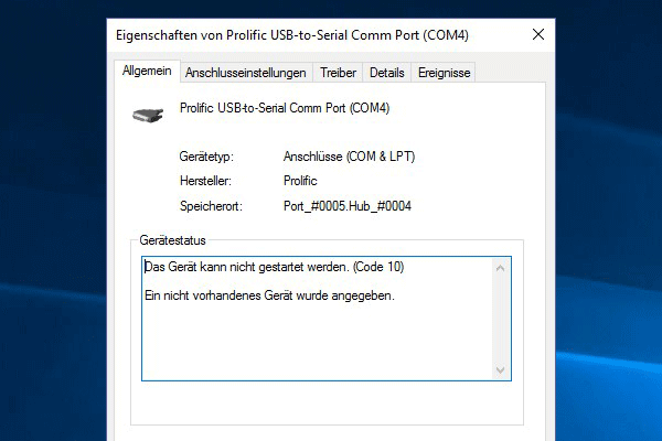 [7 Methoden] Fehler „Das Gerät kann nicht gestartet werden. (Code 10