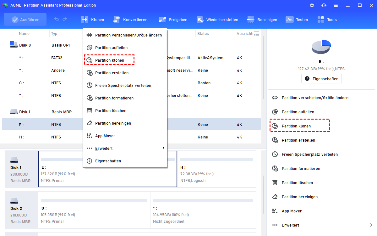[Neuste Anleitung] EXT4 Partition in Windows 10 erstellen/formatieren/löschen/klonen