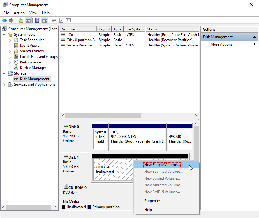 How to Partition Windows 10 External Hard Drive without Losing Data?