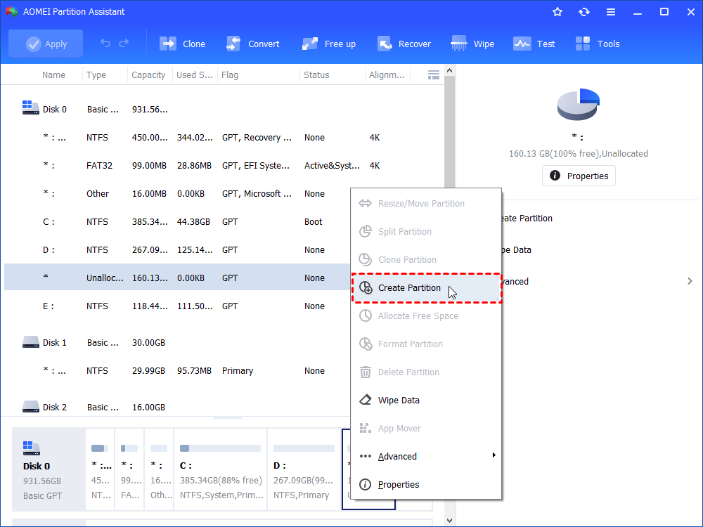 5 Easy Ways for Hard Disk Unallocated Repair in Windows 11, 10, 8, 7