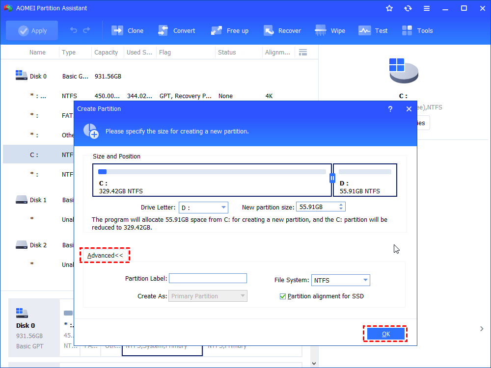 How to Create and Format Hard Disk Partitions in Windows 10, 8, 7?