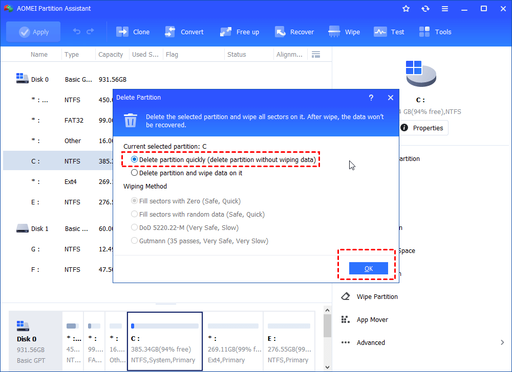 Diskpart Delete Partition Force in Windows 11,10, 8, 7