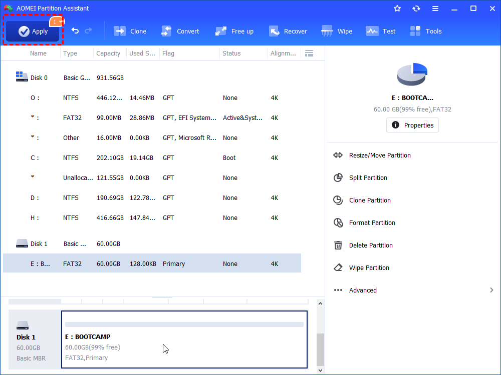How to Free Resize Bootcamp Partition without Reinstalling Windows?