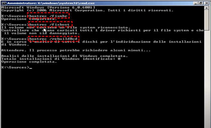 Bootsect Command-Line Options Microsoft Learn