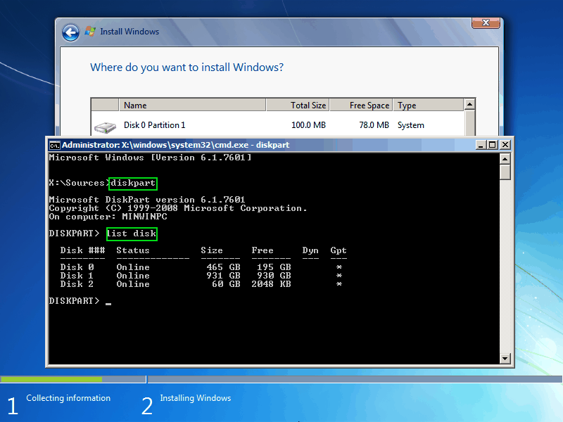 Convert GPT to MBR During Windows 7 Install Without Data Loss