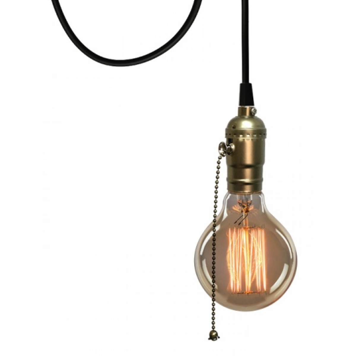 Luminária de Teto/Pendente Lâmpada Vintage Retrô Disktem