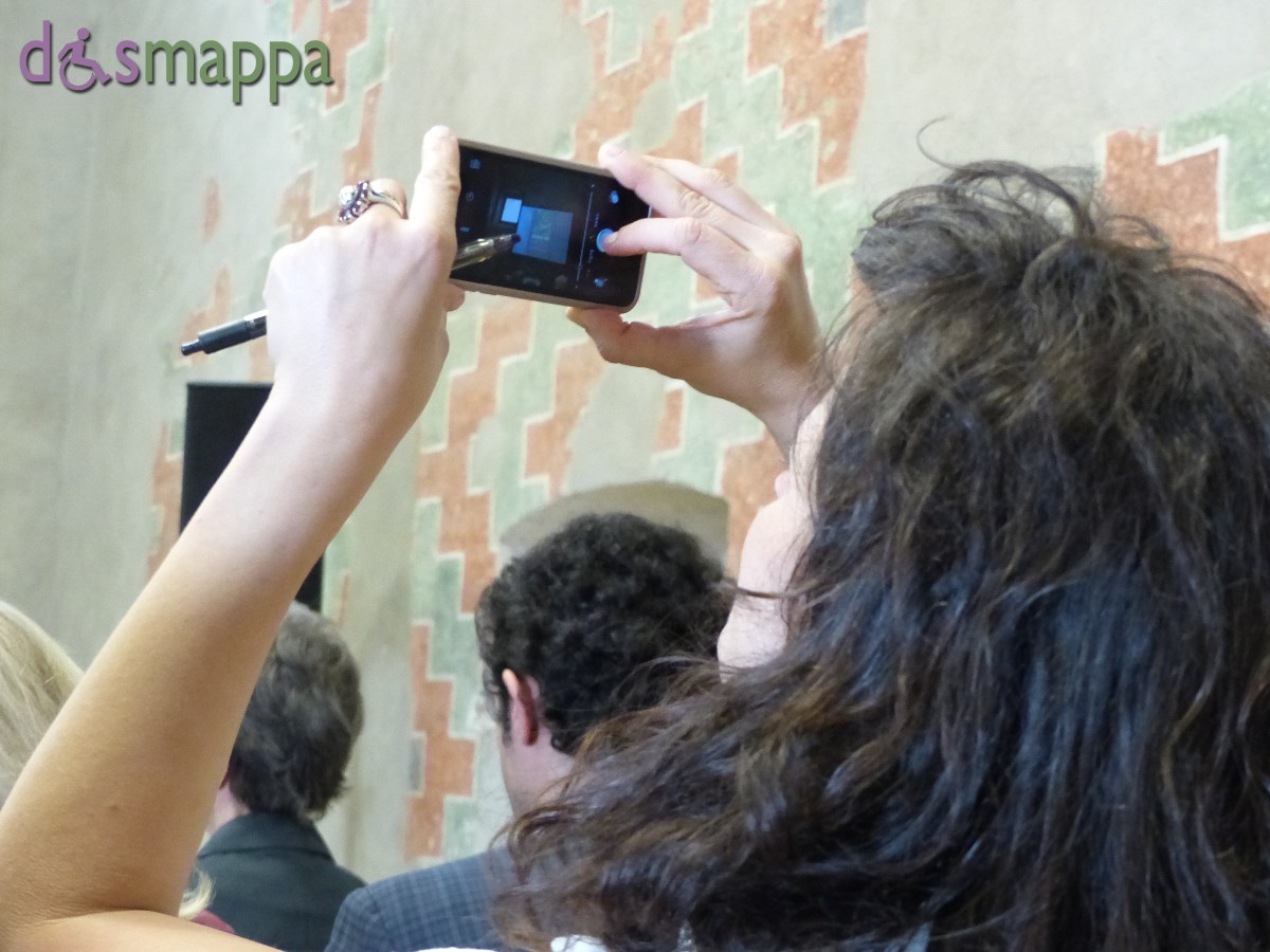 Foto alla presentazione della mostra di Dario Fo su Maria Callas - AMO Verona - dismappa