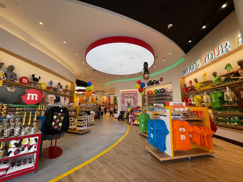 Let’s Step into the Brandnew M&M’s Store at Disney Springs! Disney