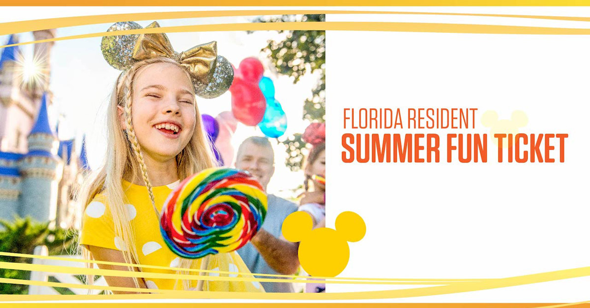 2021 Florida Resident Summer Fun Tickets Disney by Mark