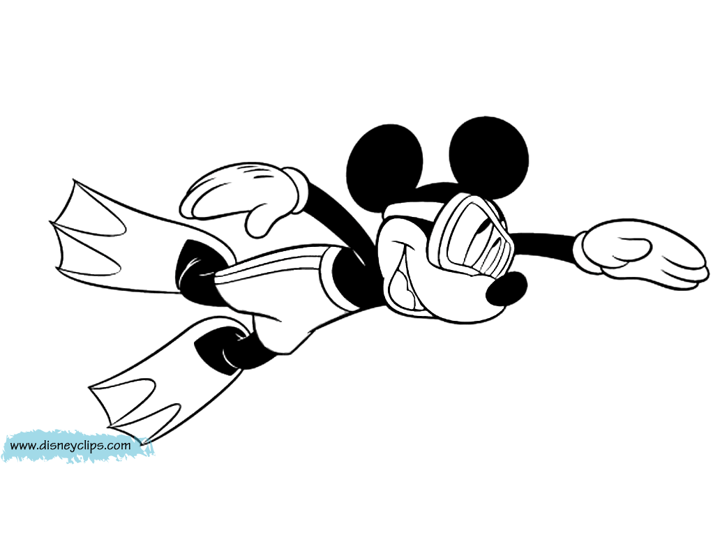 Mickey Mouse Summer Coloring Pages Mickey Mouse Coloring Pages Images