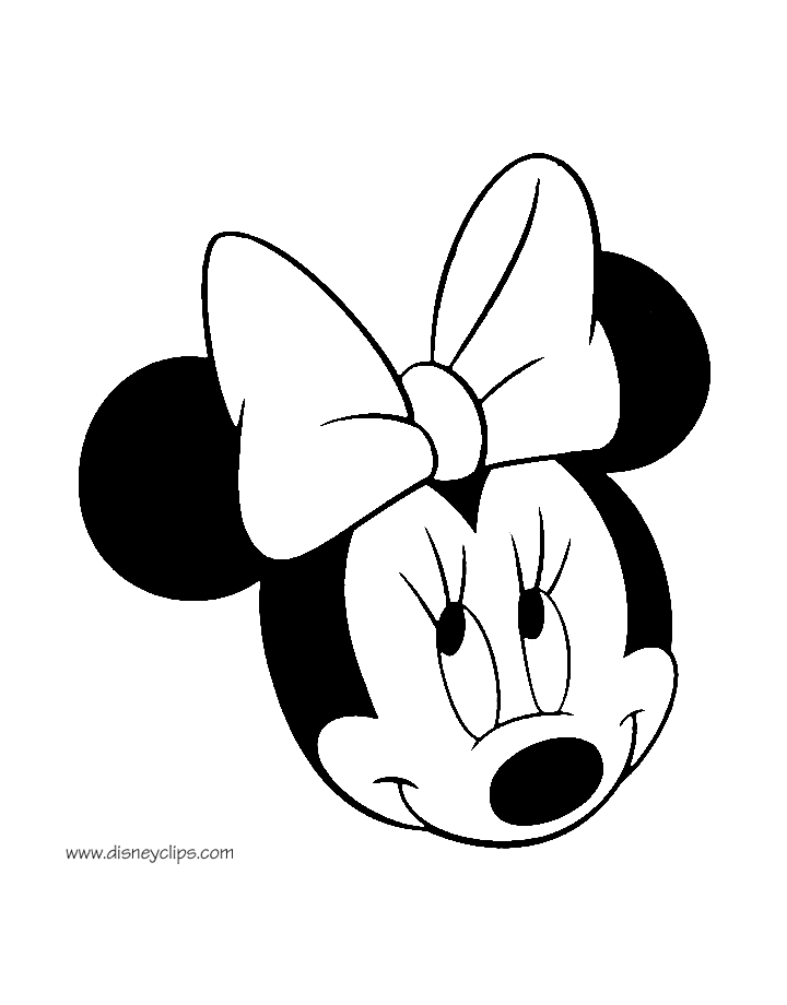 Misc. Minnie Mouse Coloring Pages (4)