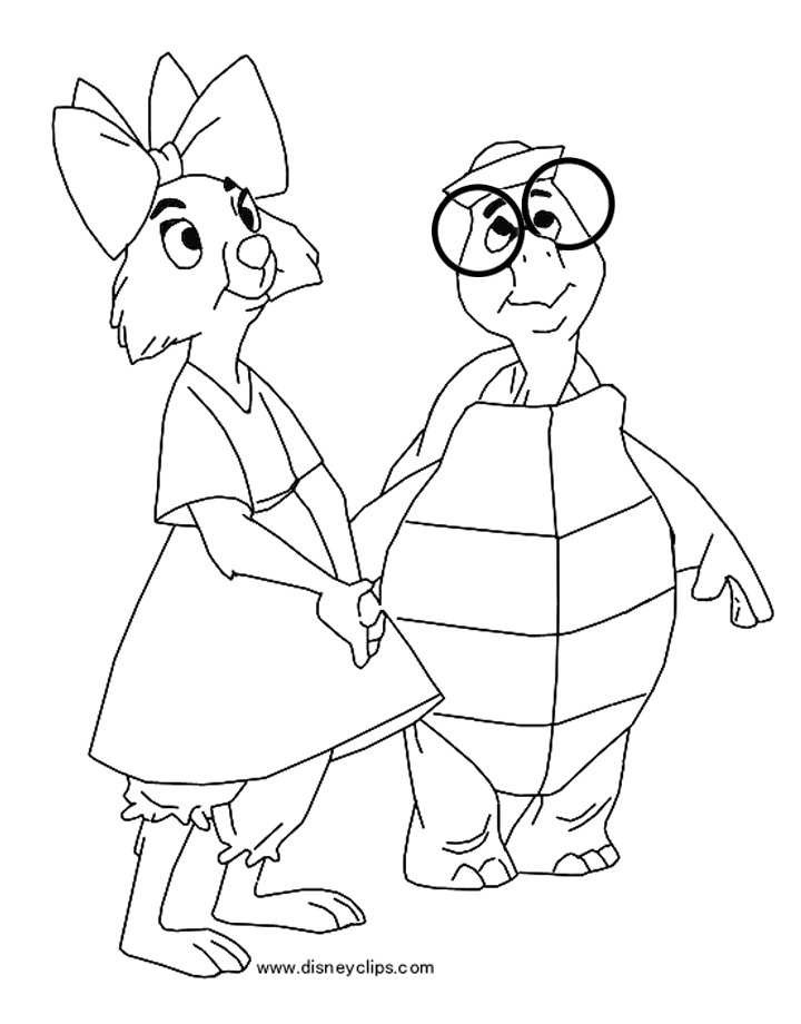Disney's Robin Hood Coloring Pages (2)