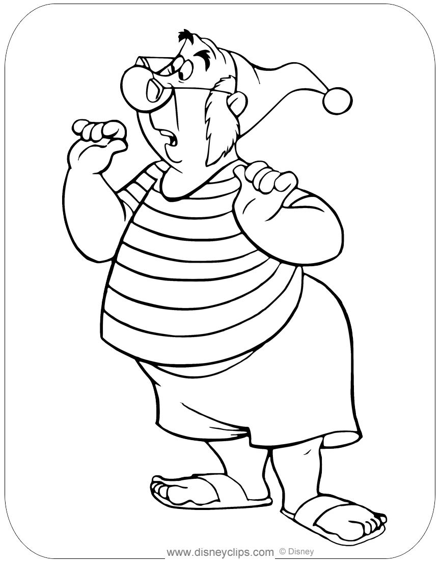 Peter Pan Coloring Pages (3)