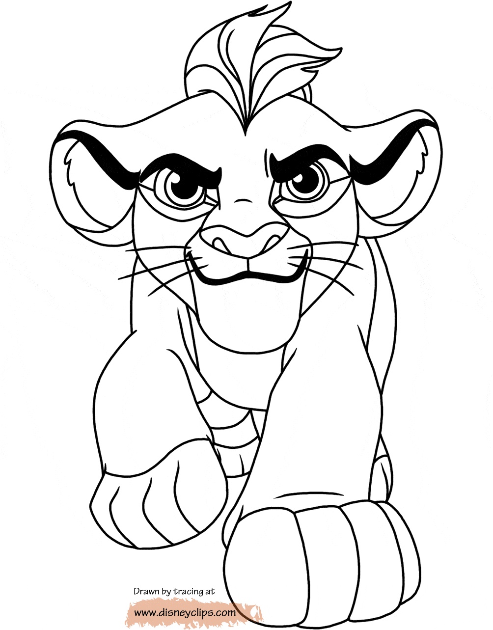 The Lion Guard Coloring Pages Disney Coloring Book