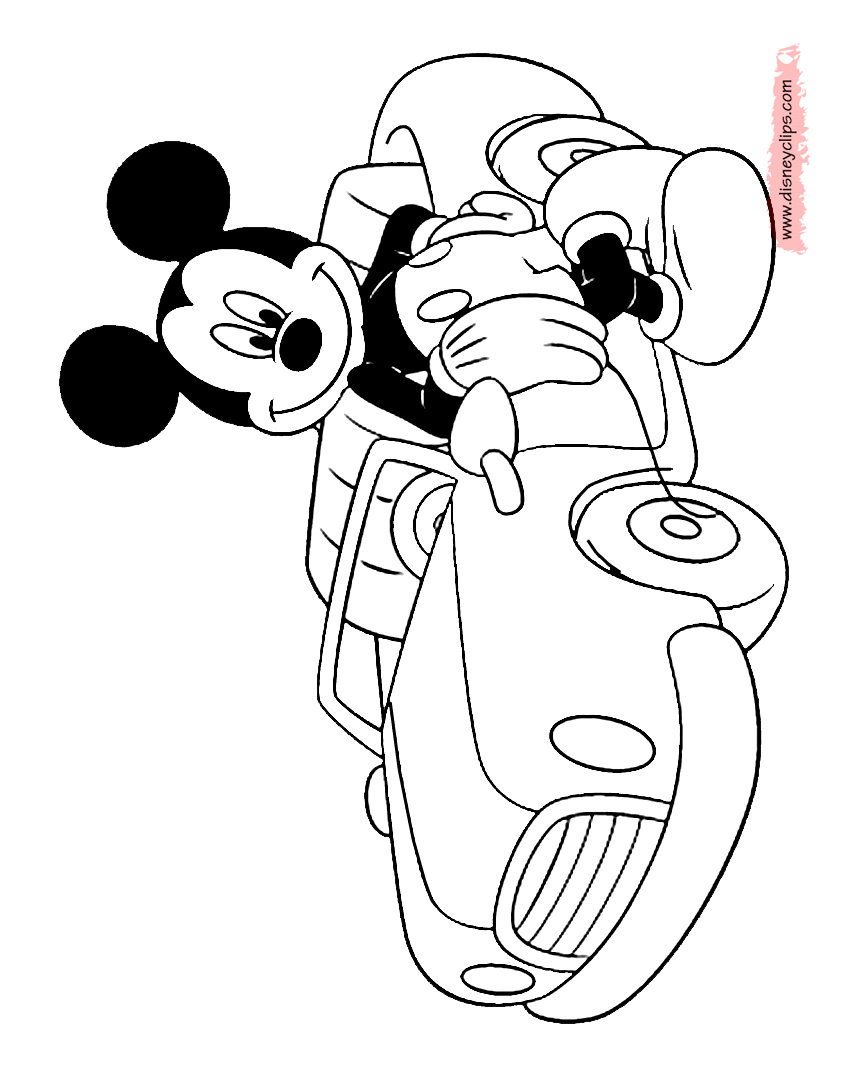 Mickey Mouse and Friends Printable Coloring Pages 7 Disney Coloring Book