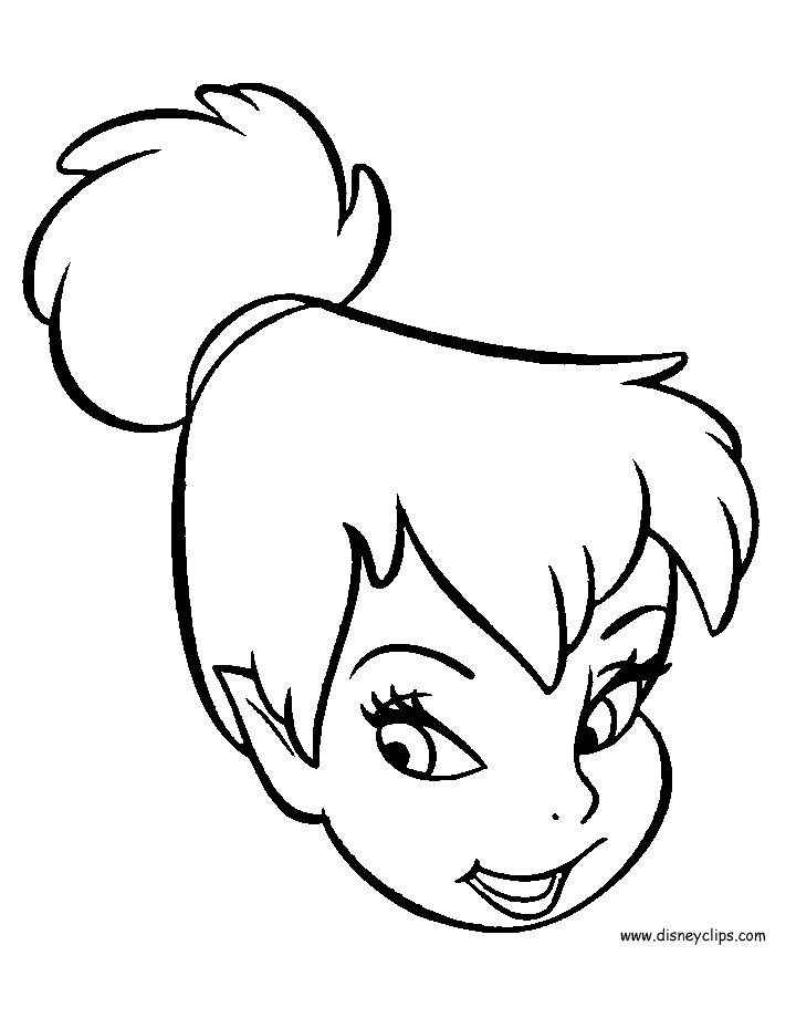 Disney Fairies Tinker Bell Printable Coloring Pages