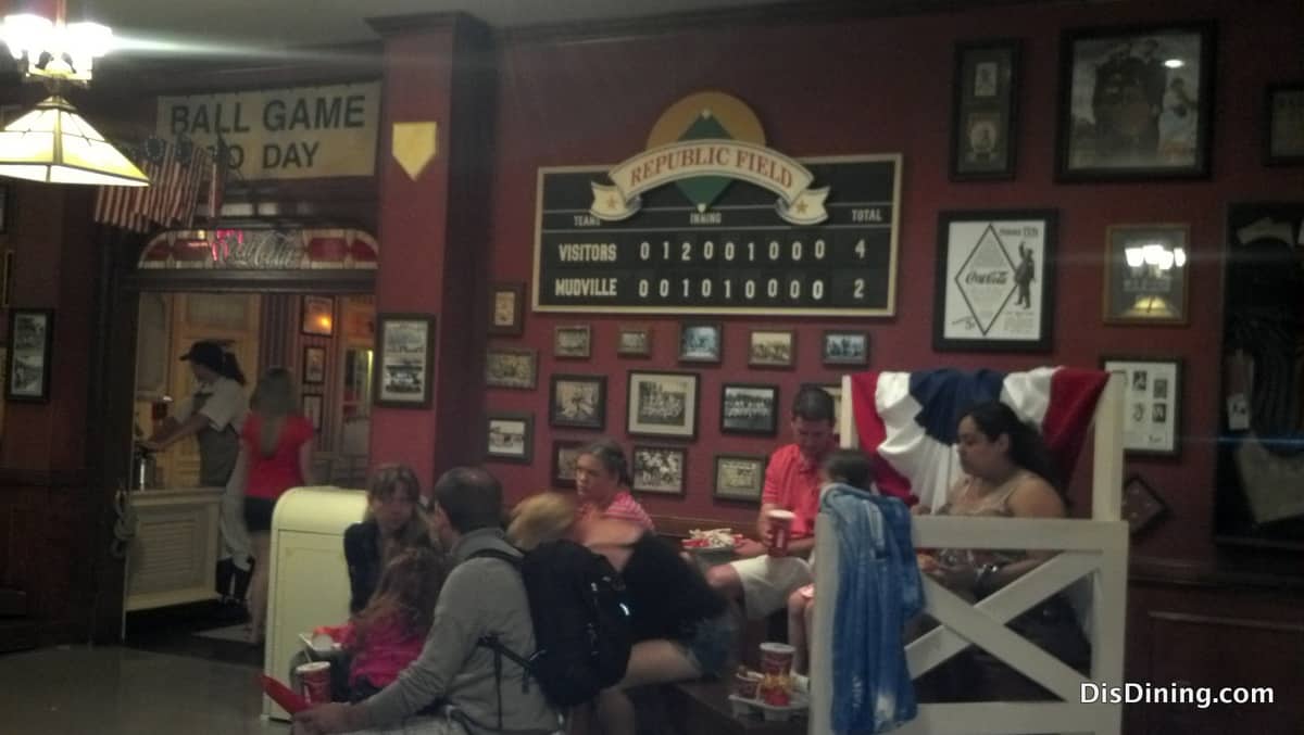 Casey's Corner Magic Kingdom DisDining