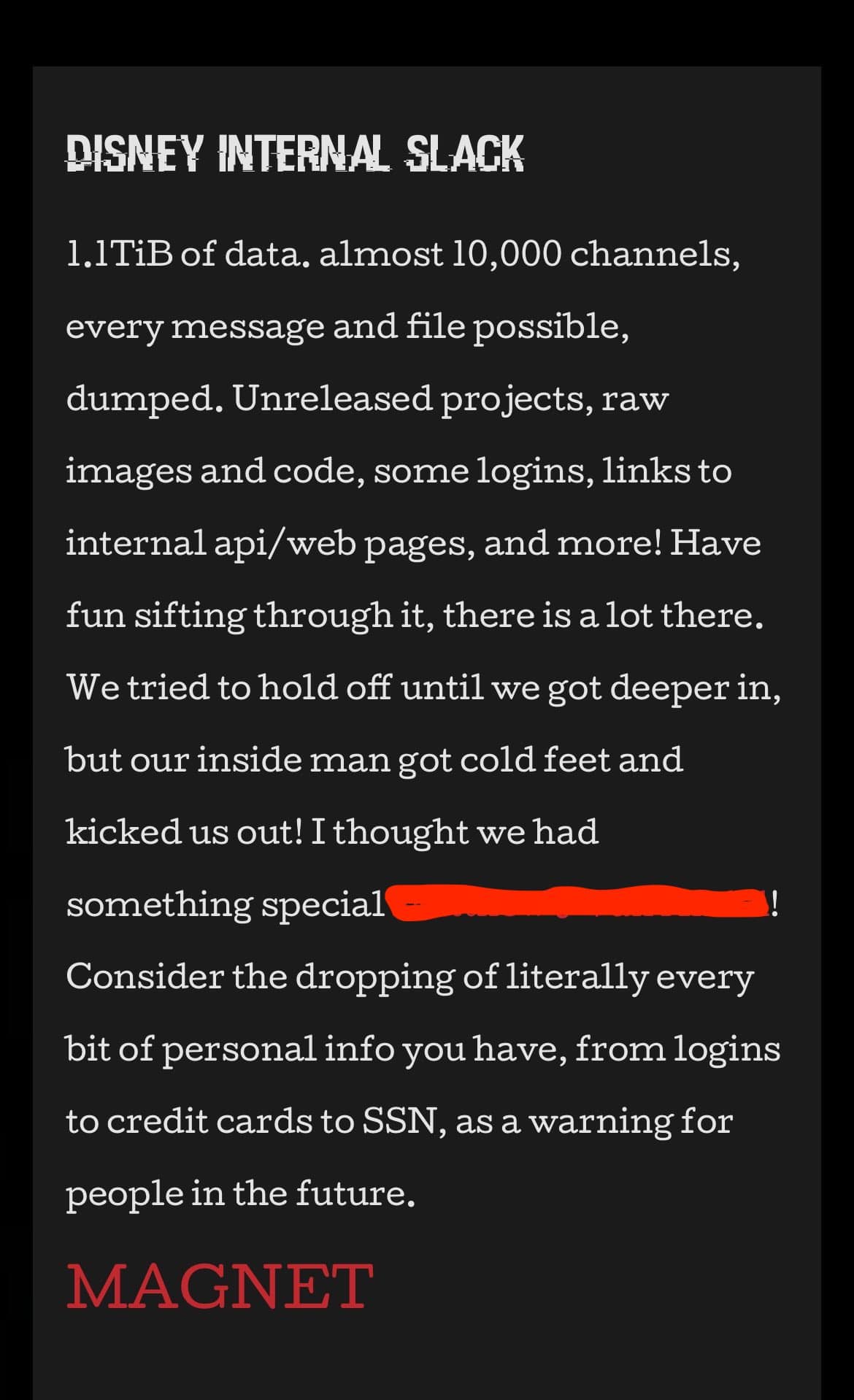 Hackers Allegedly Expose "Inside Man" Who Helped Attack Disney | Disney