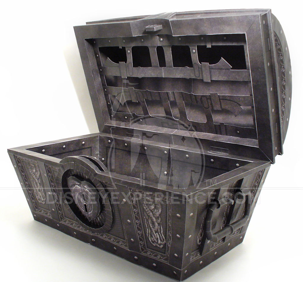 Dead Man's Chest Paper Model