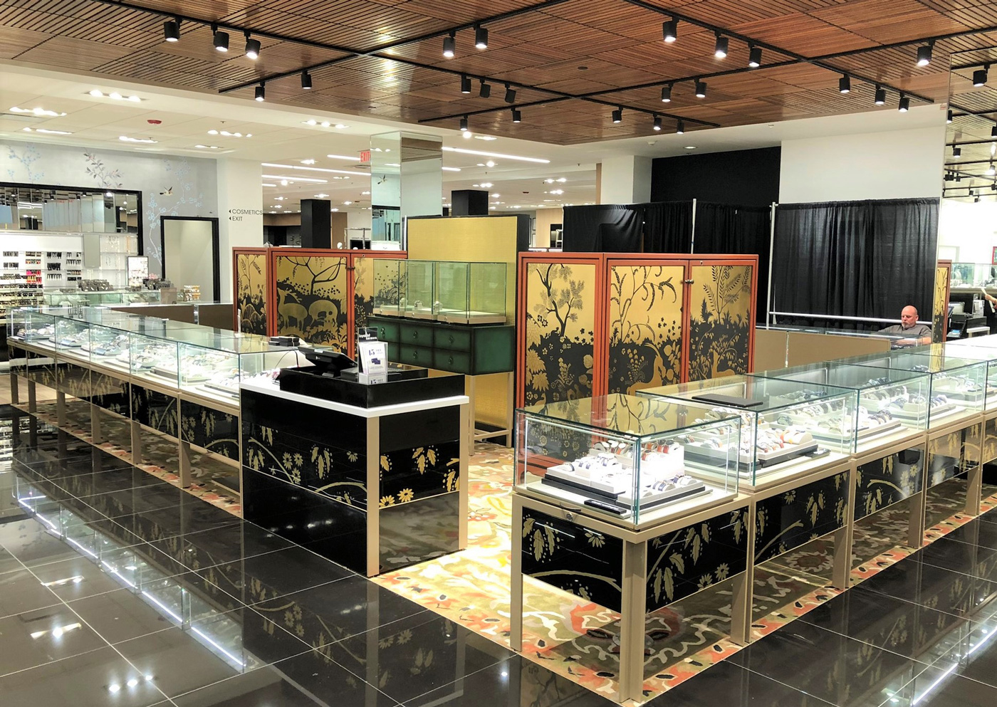 Department Store Fine Jewelry Display Craft