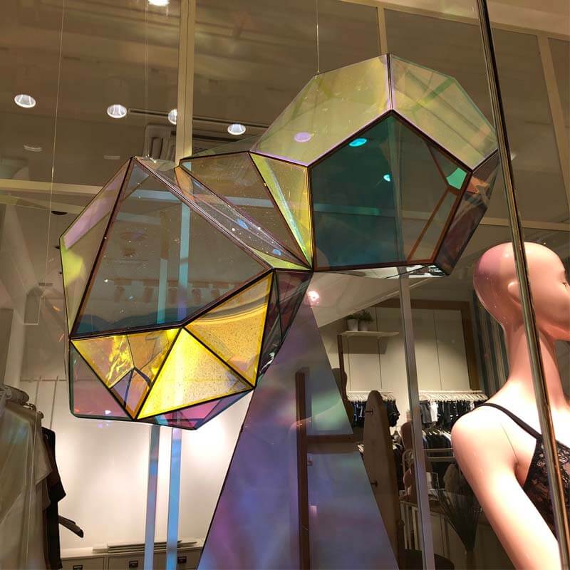 Acrylic Window Display for Intimissimi| DM Window Display