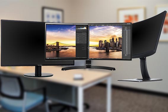 Best Monitor For Office Work In 2019 [4K, Design, UltraWide, Portable]