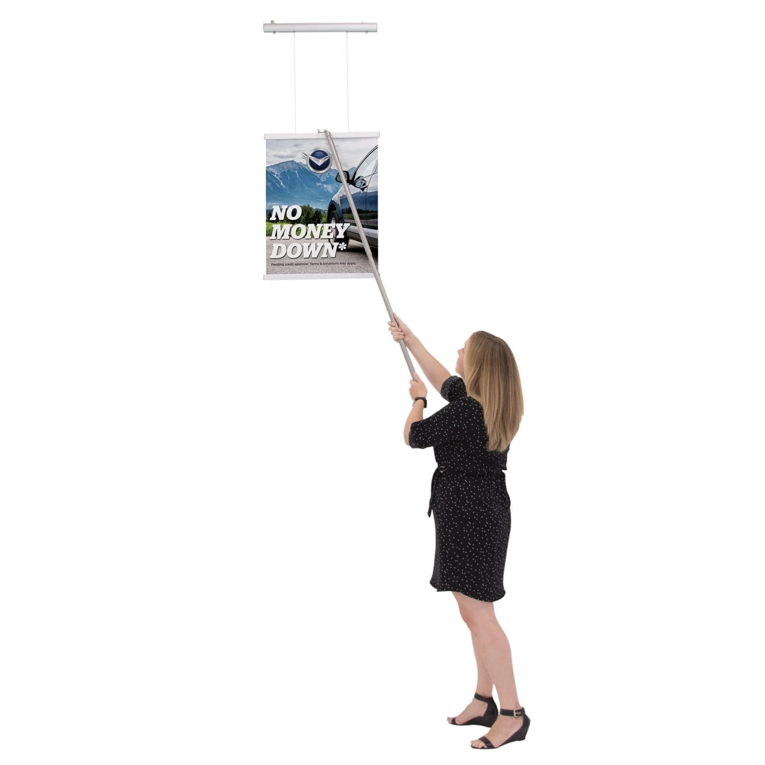 22" Pulldown Hanging Banner Kit Display Pros