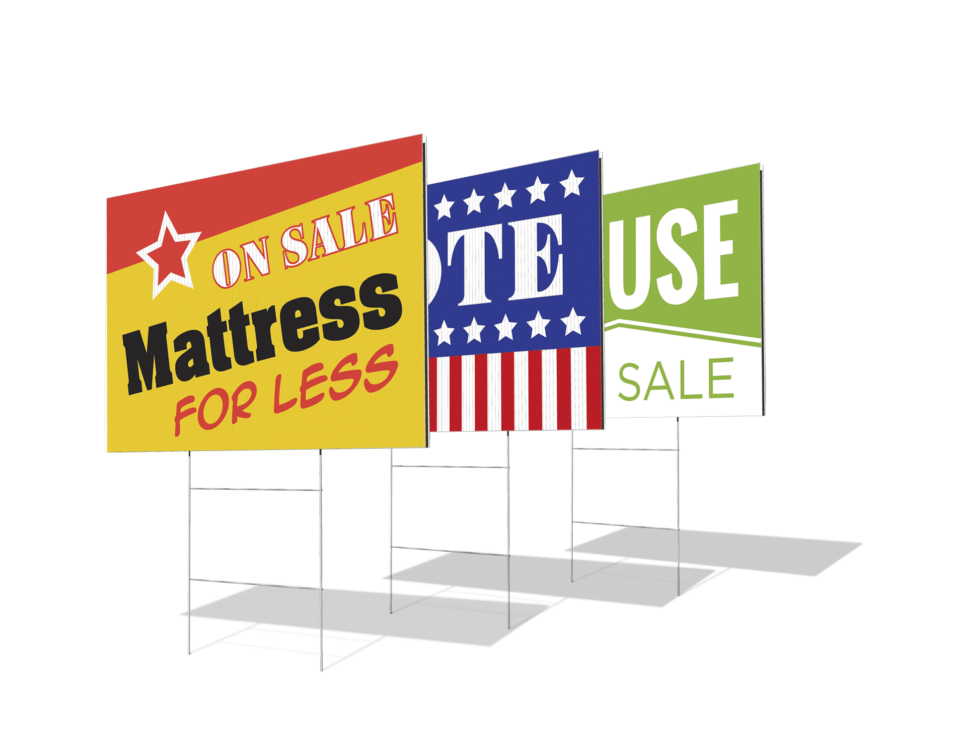 Shop for Corrugated Outdoor Signs today Display Pros