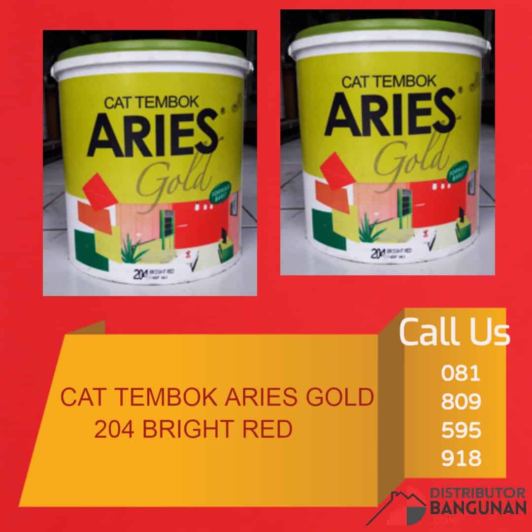 Aries 204 Bright Red | https://www.distributorbangunan.com/