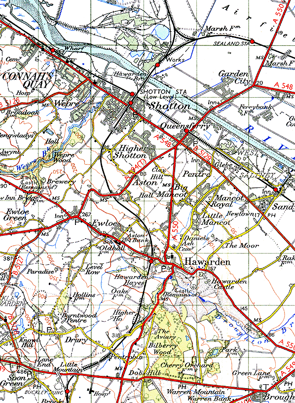 Disused StationsHawarden Loop Line