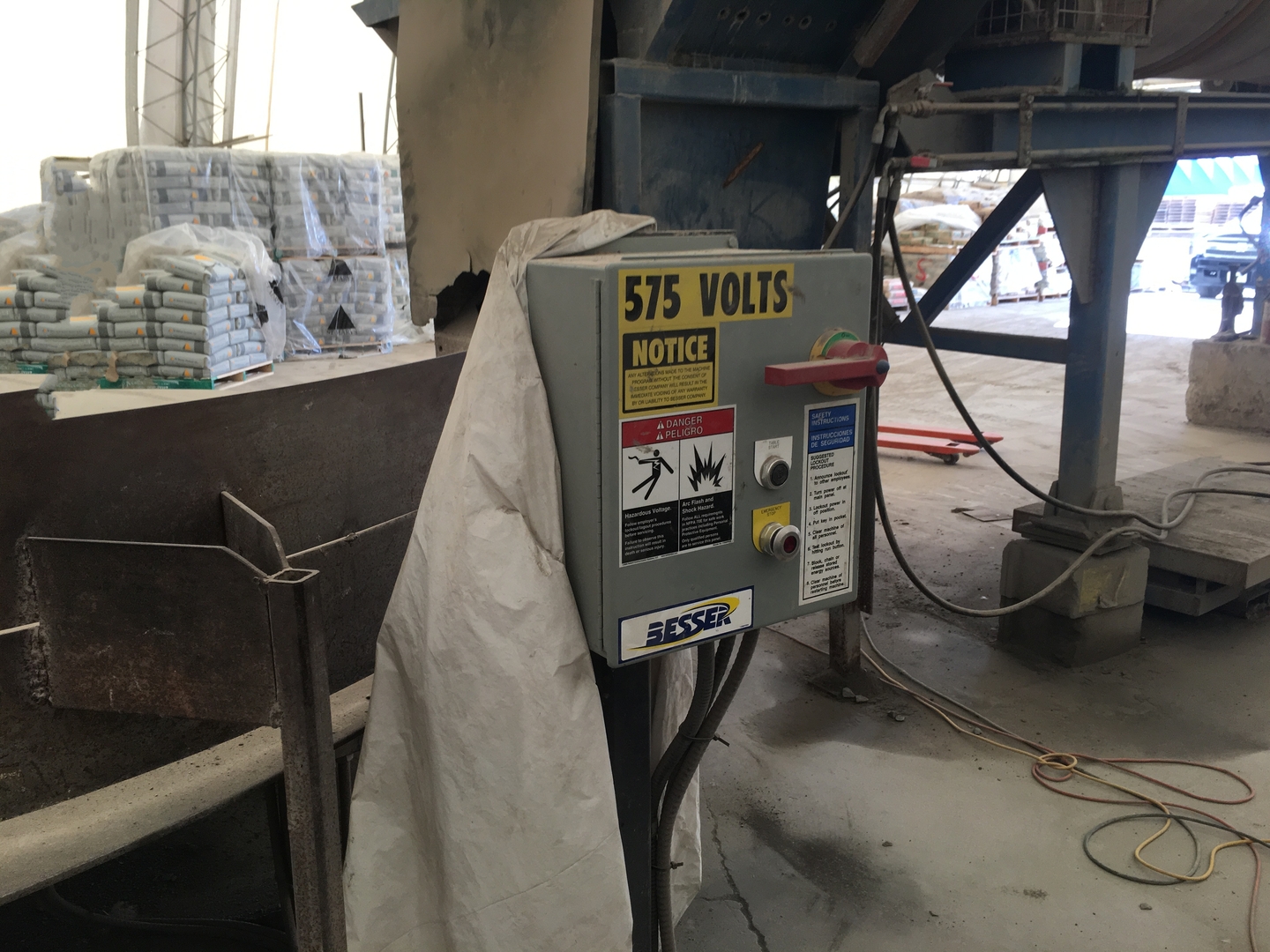 Surface Treatment Tumbling Equipment 9165 Used concrete equipment