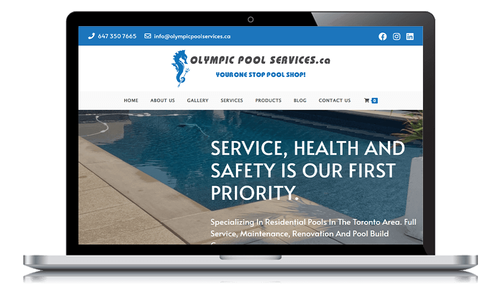 Featured Client Olympic Pool Services
