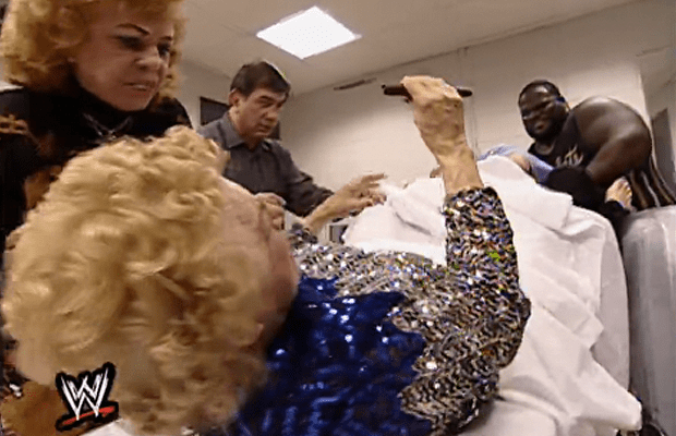 Today in History Mae Young Gives Birth to a Hand Diva Dirt