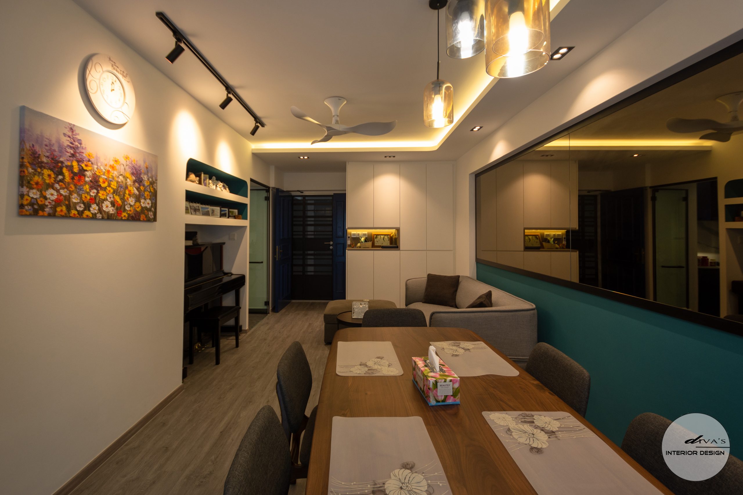 5 Practical Advise Compact Living Room Design in Singapore Diva's