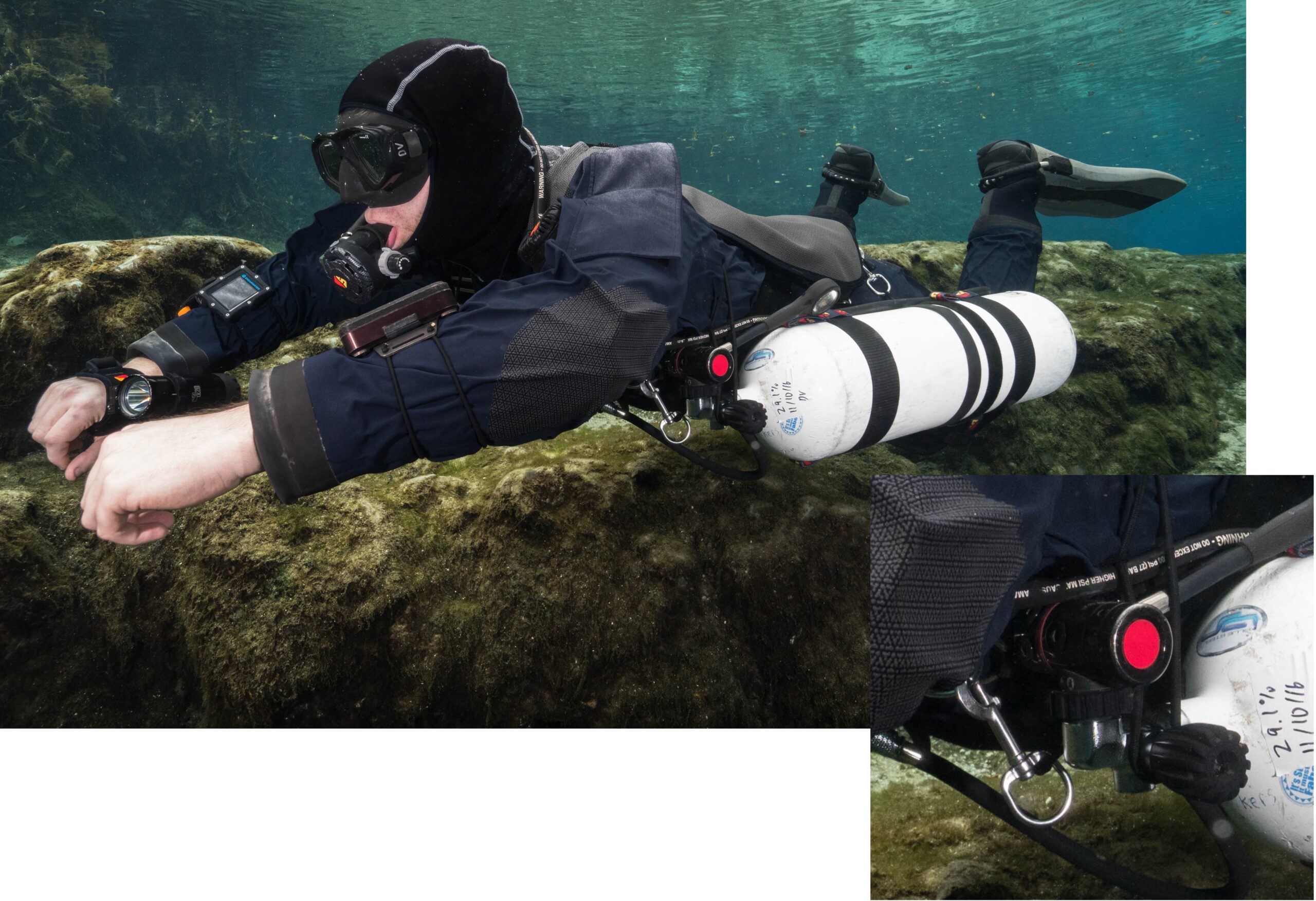 Sidemount Bungee Styles Dive Rite
