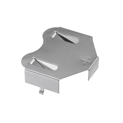 Battery Retainer for 2450 Cell Tin Nickel Plate 100/Pack Diverse