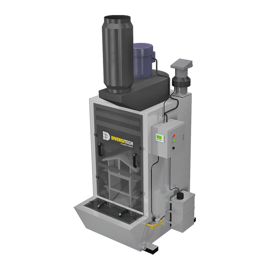 Typhoon WX3000 Wet Dust Collector 20003500CFM Diversitech Downdraft