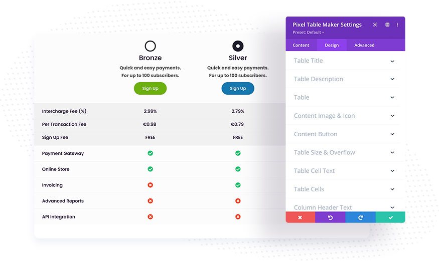 Introducing Table Maker for Divi Divi Pixel