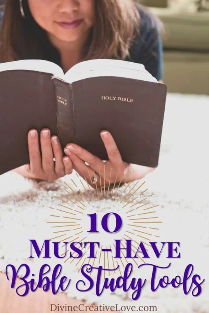 10 MustHave Bible Study Tools Divine Creative Love