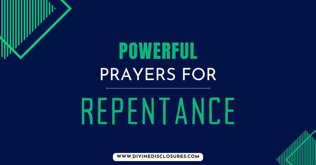 34 Powerful Repentance Prayers For Sinners To Repent In 2024