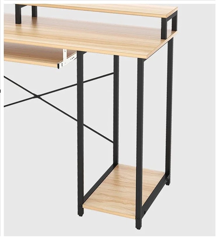 TOPSKY Computer Desk TOPSKY Computer Desk with Storage Shelves