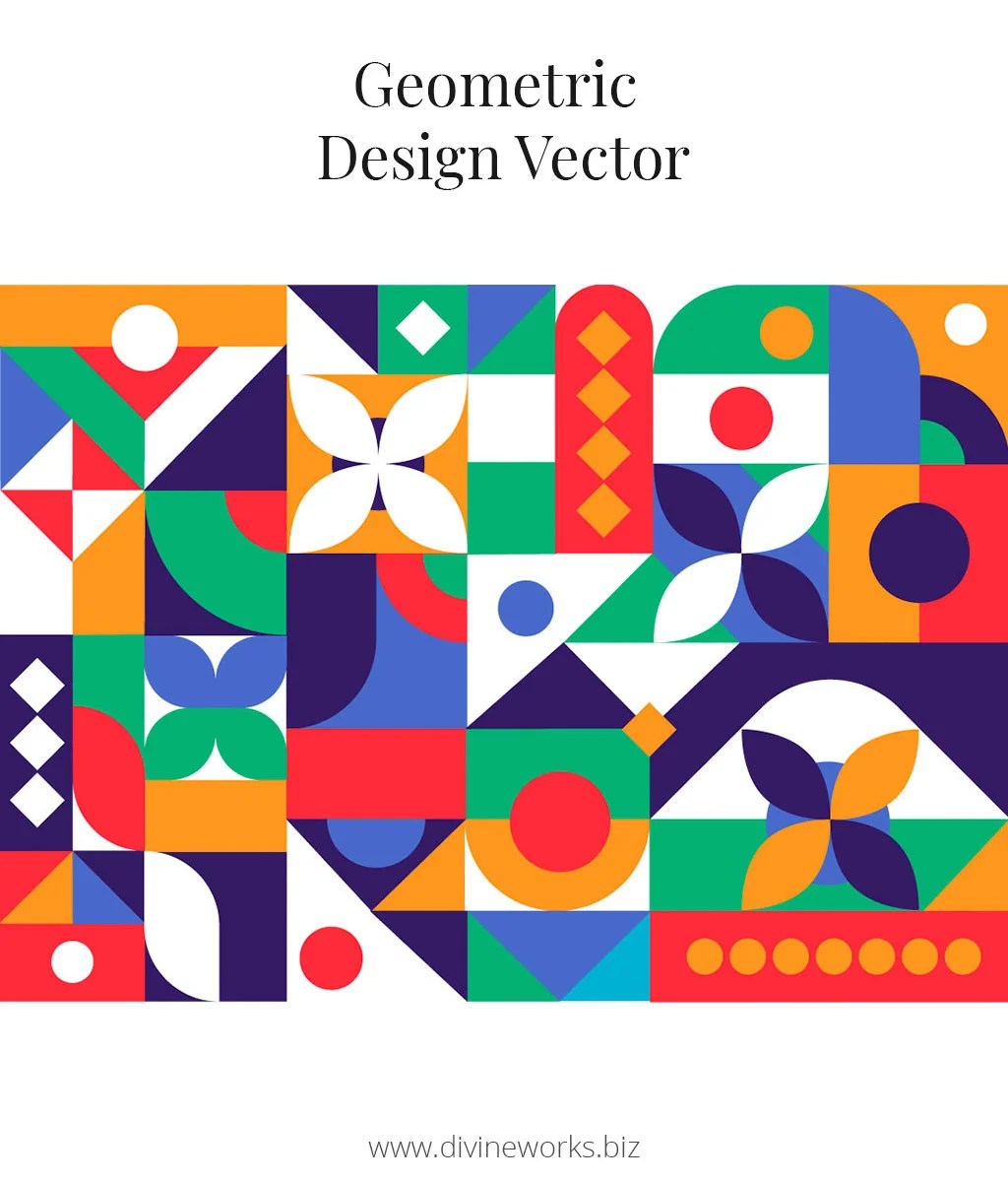 Geometric Design Vector Geometric Design Vector
