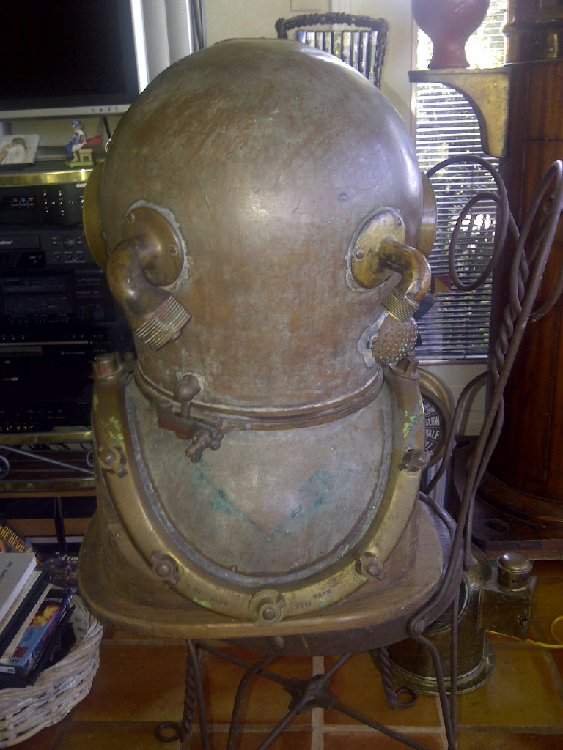 Schrader Mark V Diving Helmet For Sale