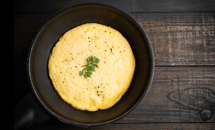 Tortilla de claras de huevo fitness Receta fácil y sana DivinoPaladar ️