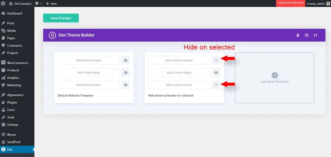 How to hide the Divi header and/or footer LaptrinhX / News