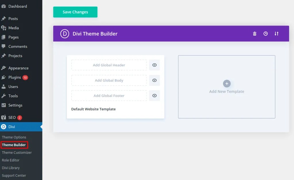 Divi Theme Builder Quickstart User Guide