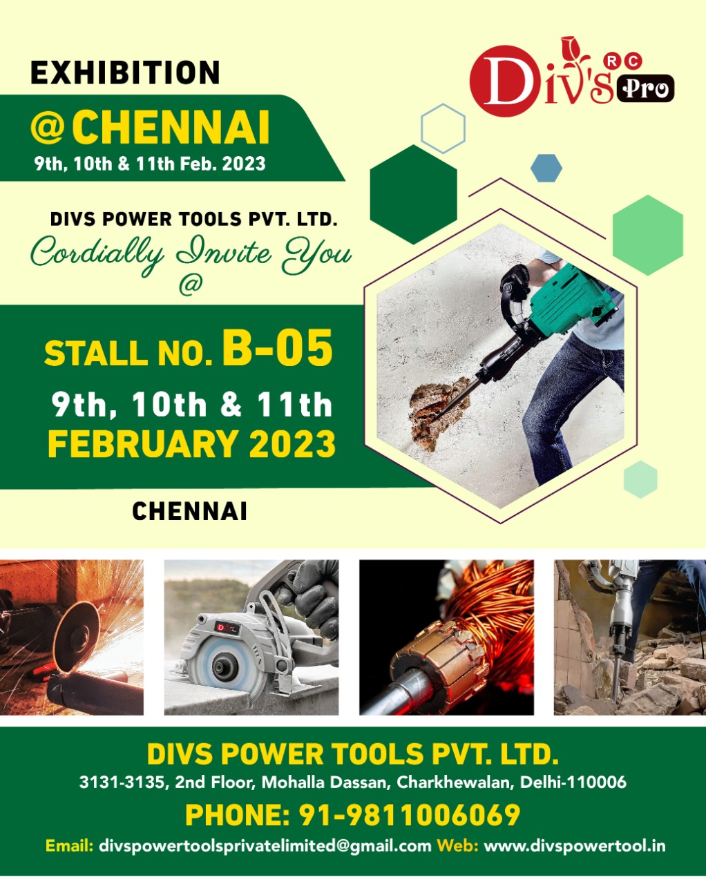 Our Photo Gallery DIV'S POWER TOOLS PVT. LTD.