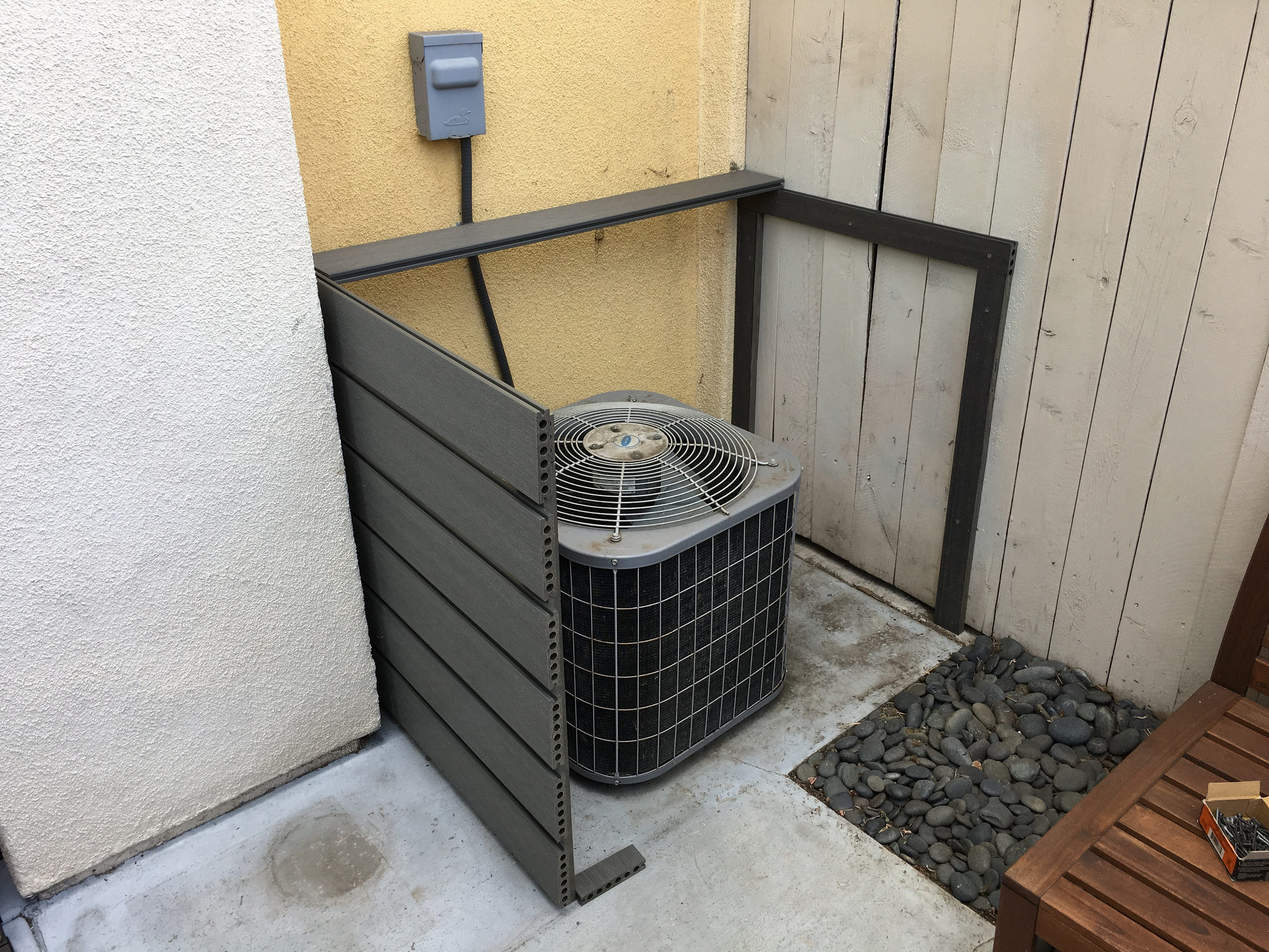 Hide Your Air Conditioner DIWHY.LIFE