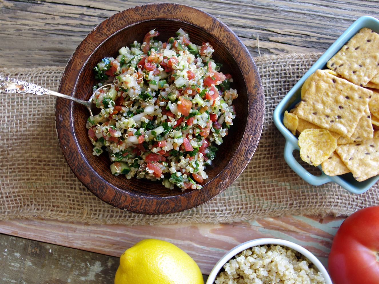Quinoa Tabbouleh Dixie Chik Cooks